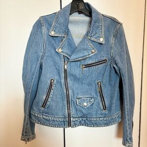 Mihara Yasuhiro Denim Biker Jacket